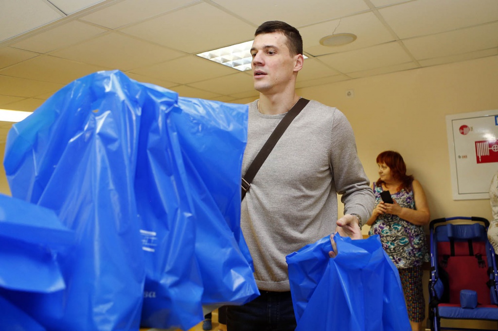 Юрий Бережко в ДГКБ